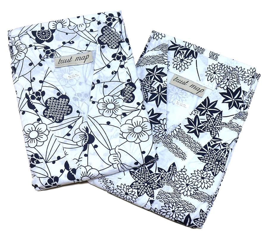 trust map 介護用パジャマ Mサイズ 花柄 3枚