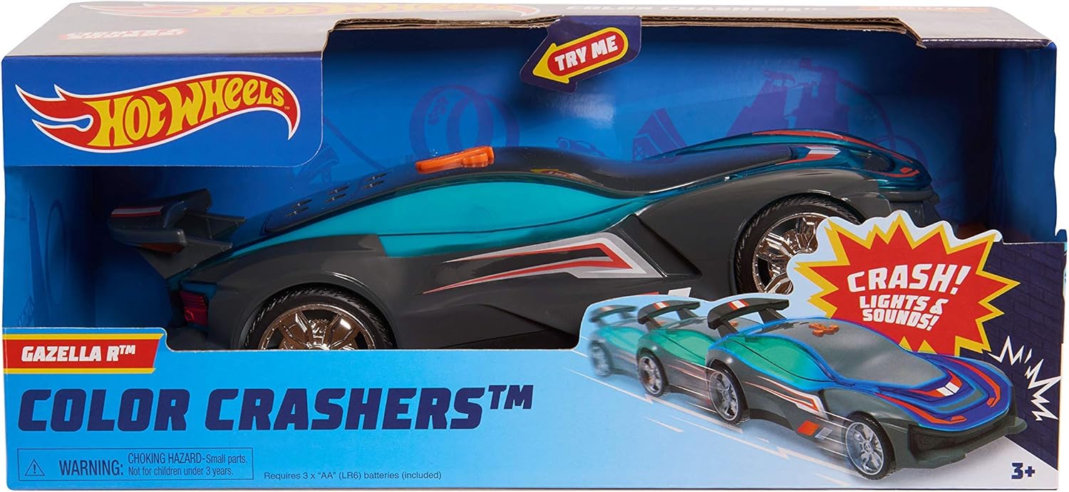 Amazon.com: Hot Wheels Color Crashers Quick N SIK (Renewed) : Toys & Games