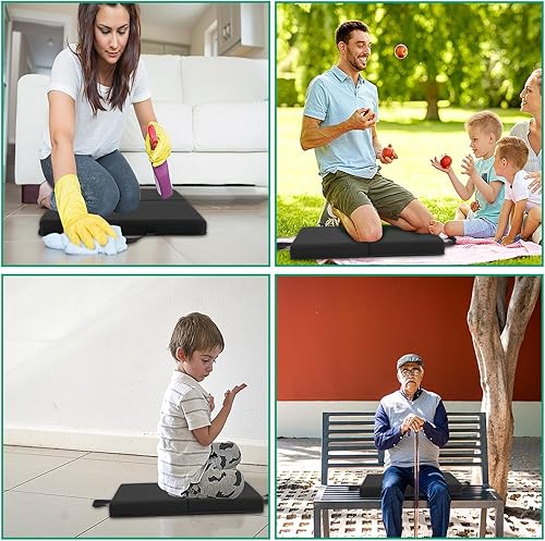 Miniatura 8 de Cojín de rodilla impermeable plegable grueso para yoga