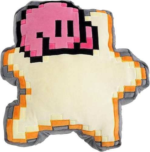 Little Buddy Kirby of The Stars 1637 Kirby - Cojín de peluche 8 bits