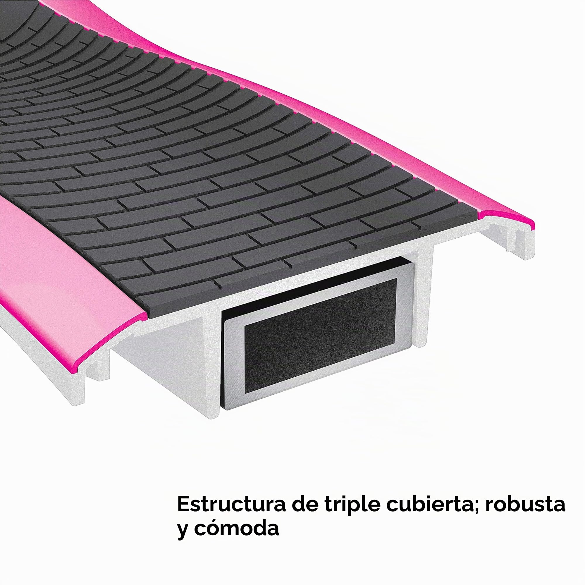 Globber - FLOW FOLDABLE 125 - Patinete plegable de 2 ruedas para niños mayores de 6 años y adolescentes , Blanco - Rosa