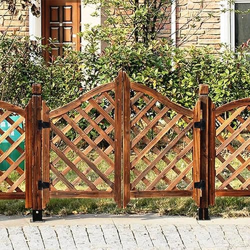 Miniatura 6 de Bisagras de puerta resistentes de 3.5 pulgadas, paquete de 4, bisagras negras cuadradas de granero para cobertizo, puerta de madera de granero