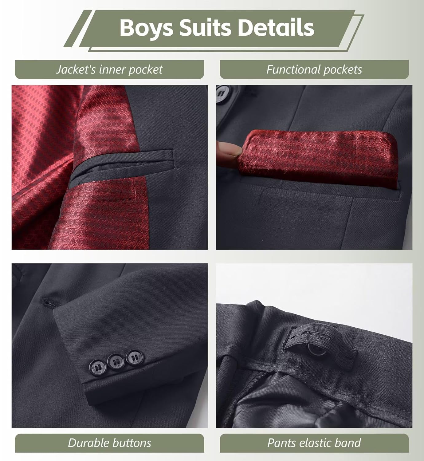 LOPEN STU Meninos Terno Masculino Slim Fit, Vestido Formal, Conjunto De Smoking, Cinza, Porta-Alianças, Tamanho 6 em promoção! Veja a oferta e mais achadinhos de Alfaiataria & Formal 4 Hoje é o melhor dia para comprar LOPEN STU Meninos Terno Masculino Slim Fit, Vestido Formal, Conjunto De Smoking, Cinza, Porta-Alianças, Tamanho 6 com aquele preço maroto! Promoção! Aproveite a oferta! 4