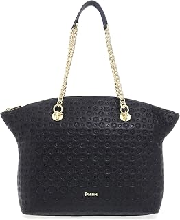 Pollini - Tote Bag Heritage Con Logo Impresso, Borsa Donna