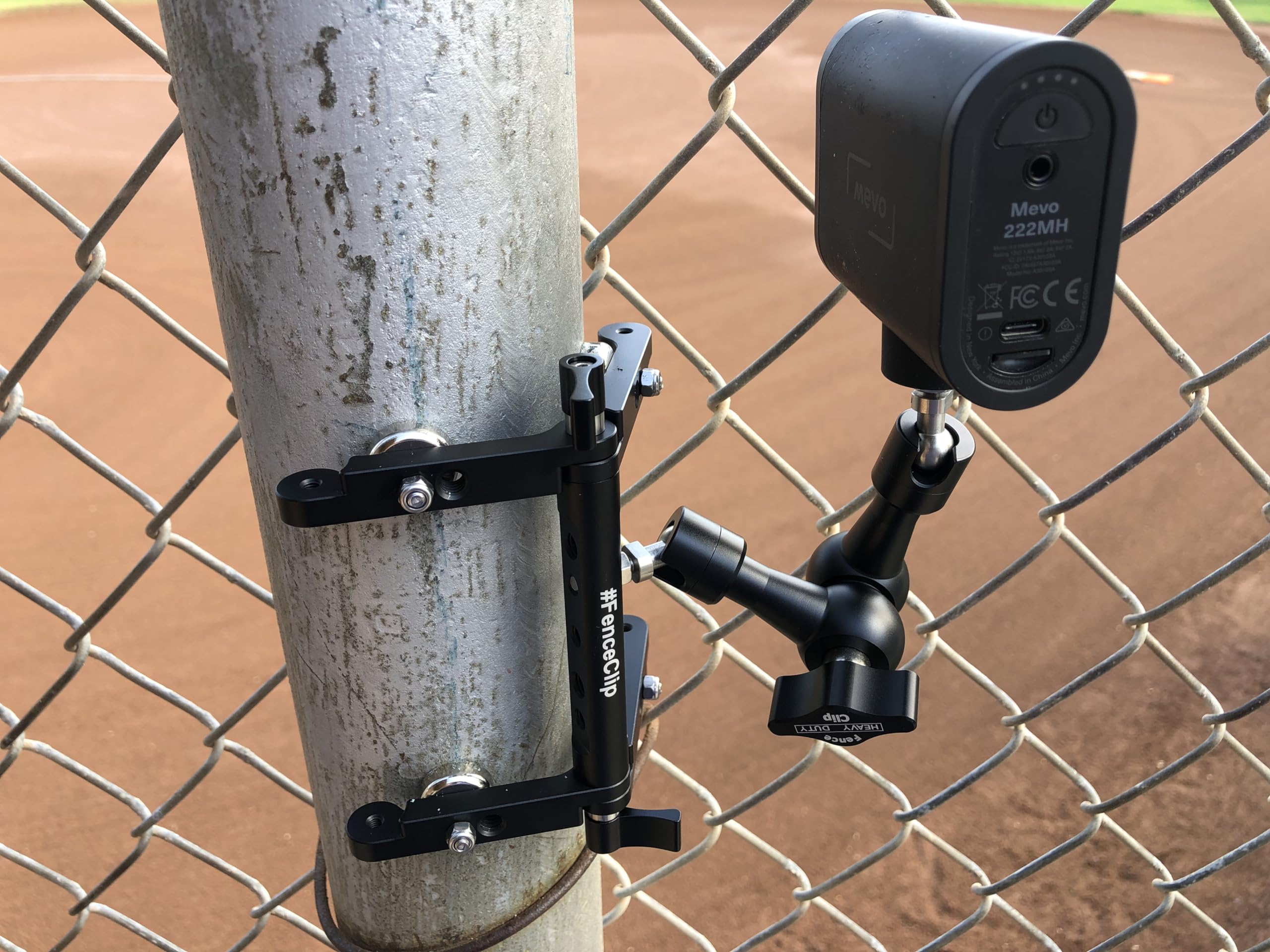 Amazon.com: FenceClip Post Mount (1/4-20 (Mvo)) : Electronics
