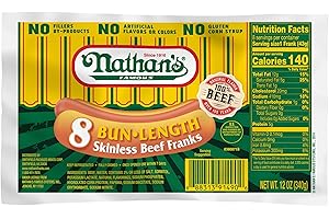 Nathan's Fat Free Skinless Beef Franks