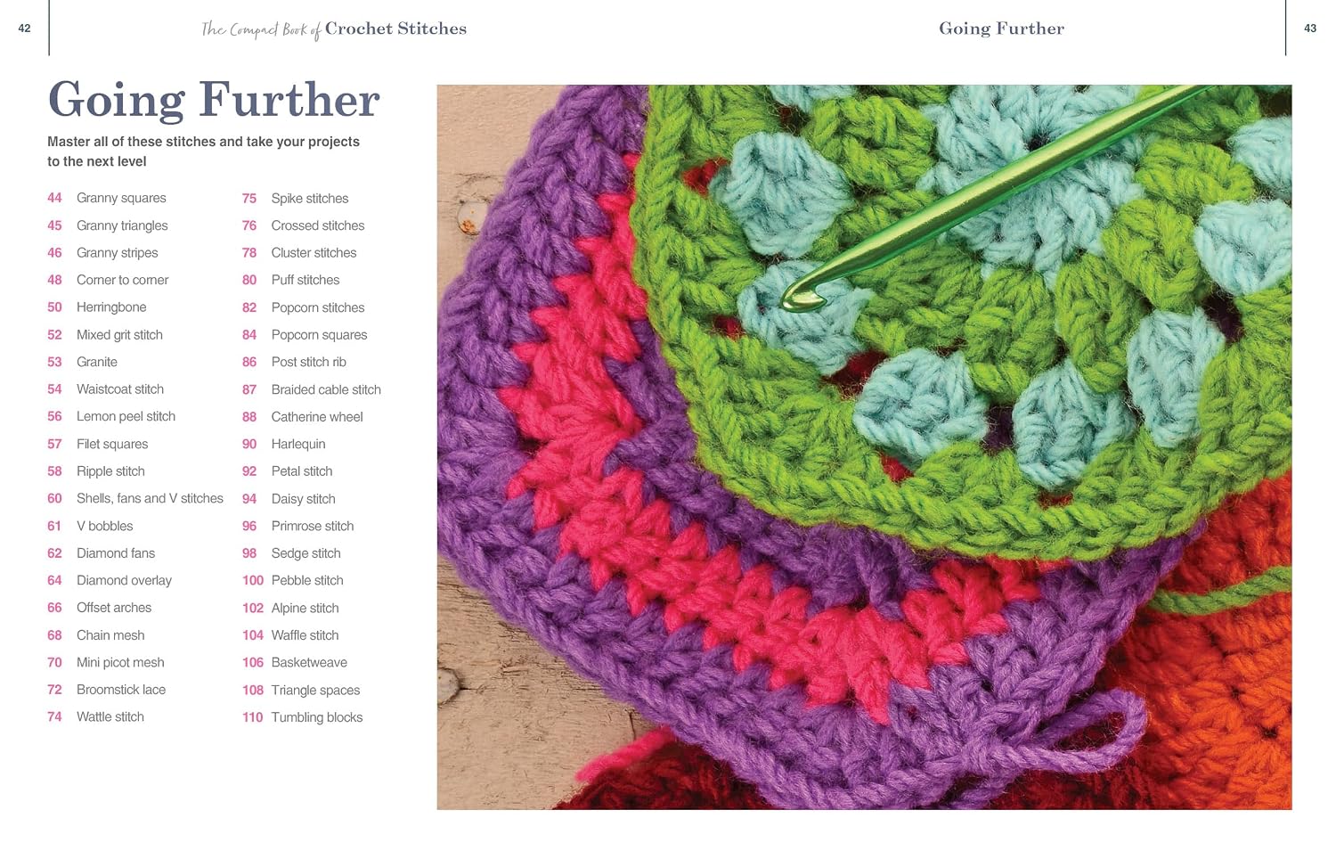 The Compact Book of Crochet Stitches (Compact Guides)      Paperback – December 2, 2025