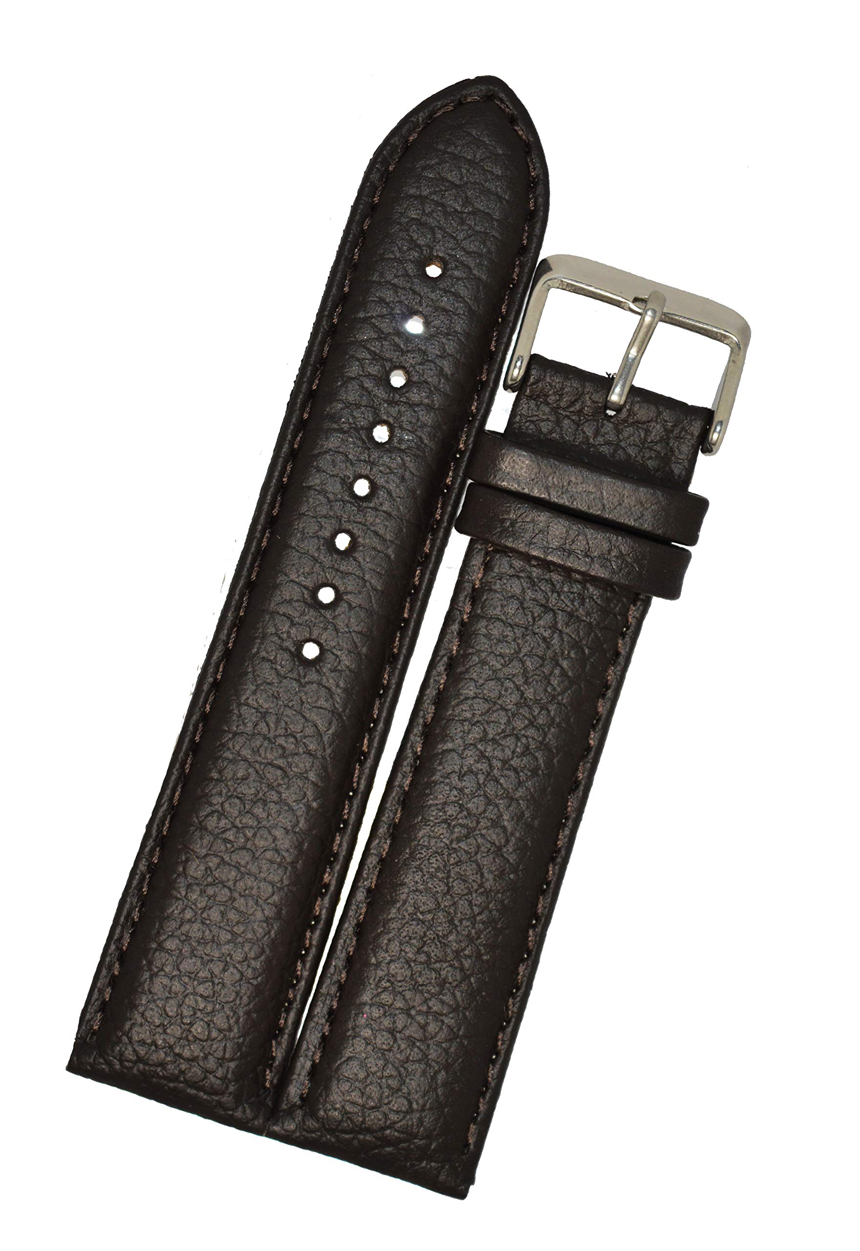 SURU® 18MM Padded Ogive Tip Grain Leather Watch Strap/Watch Band (Width- 18mm /Colour- Brown) R8 (B08ZHLZVPN) Amazon Price History, Amazon Price Tracker