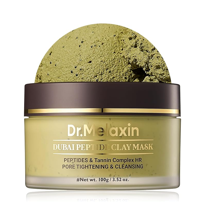 Dr.Melaxin DUBAI PEPTIDE Máscara de Argila com Carvão