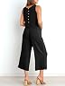 ANRABESS Women's Summer 2 Piece Outfits Sleeveless Crop Top Capri Wide Leg Pants thumbnail 2