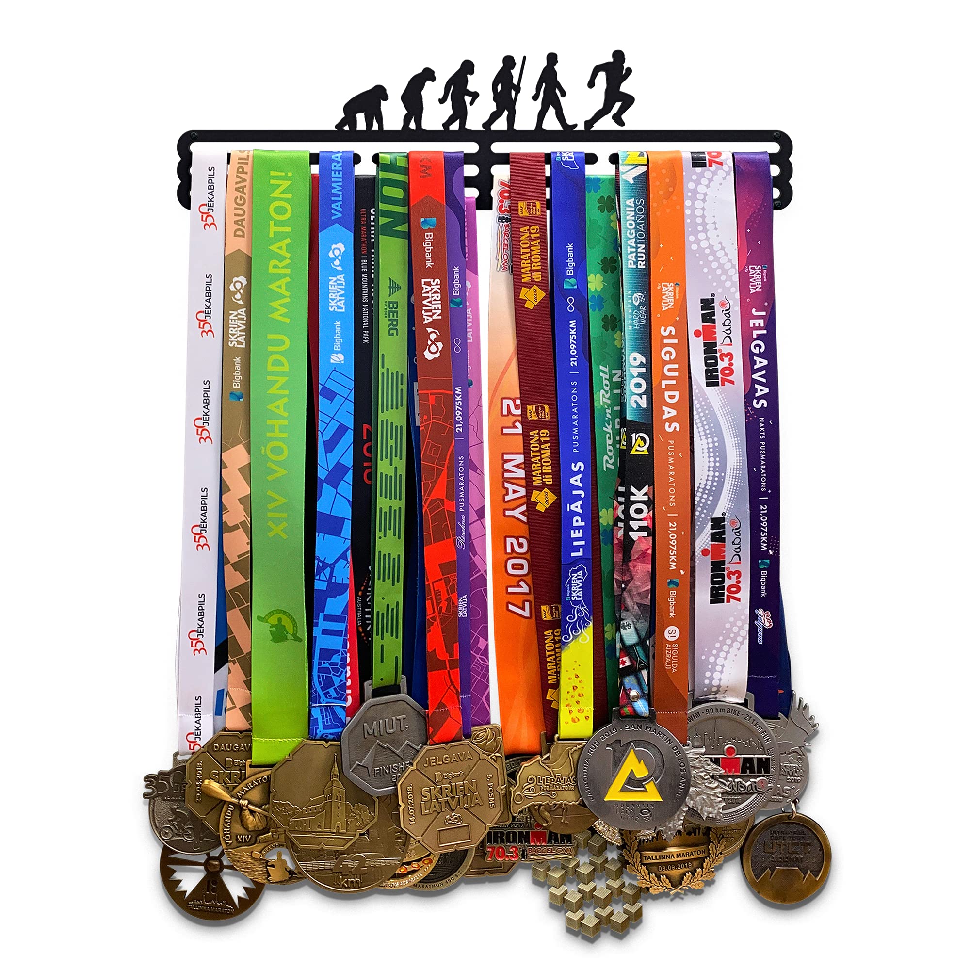 United Medals DARWIN Sport Medal Hanger Display, Black - Image 2