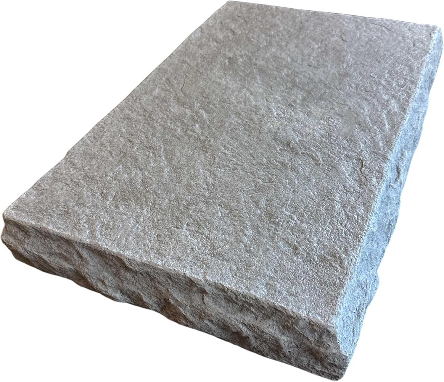 Rubber Molds for Concrete, Slate Texture, Monument Base Mold, 22" L x 14" W x 4" D