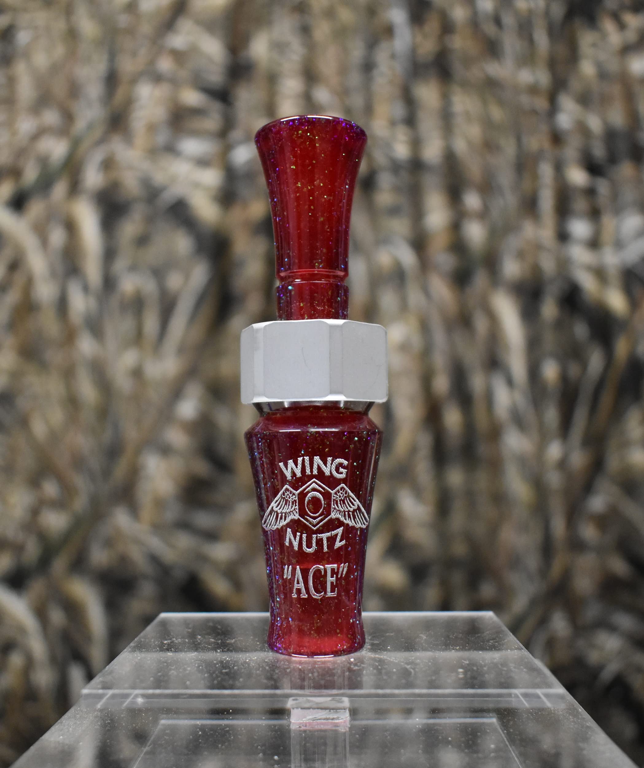 Sean Mann Wing Nutz Single Reed Duck Call (Bass Boat Red)