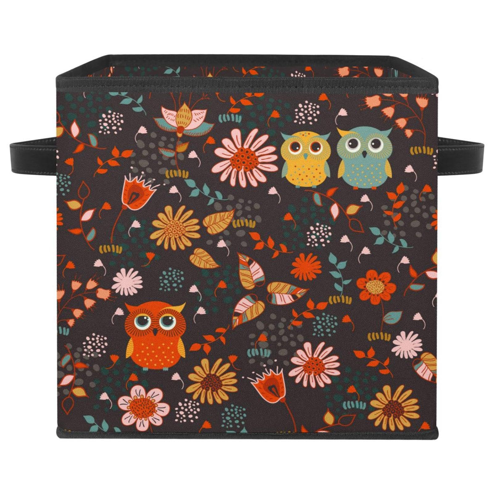 Cube de rangement en tissu pliable parfait pour organiser le placard de la chambre