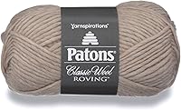Vista 15 de Patons Hilo de Lana Clásico Roving, 3.5 oz, Aran, 1 Ovillo