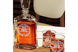 Personalized Whiskey Decanter: The Perfect Gift for the Whiskey Connoisseur