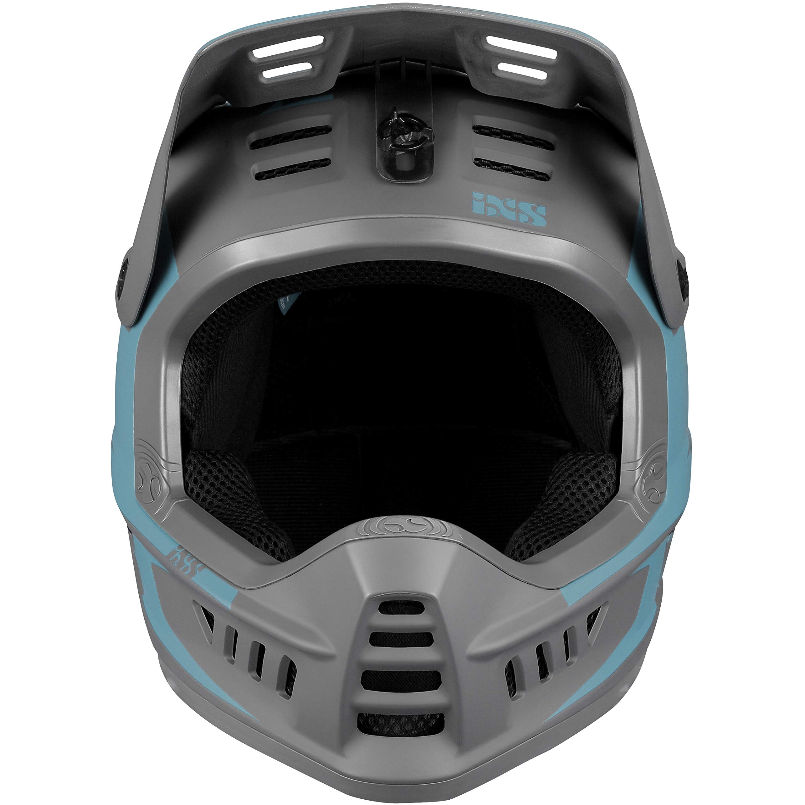 IXS Xact Evo Casque intégral VTT/E-Bike/BMX Adulte Unisexe, Ocean-Graphite, ML (57-59cm)