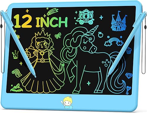 Miniatura 10 de Hockvill Tableta de escritura LCD para niños, juguetes para niñas y niños, almohadilla de dibujo para niños de 3, 4, 5, 6, 7 años, tablero de