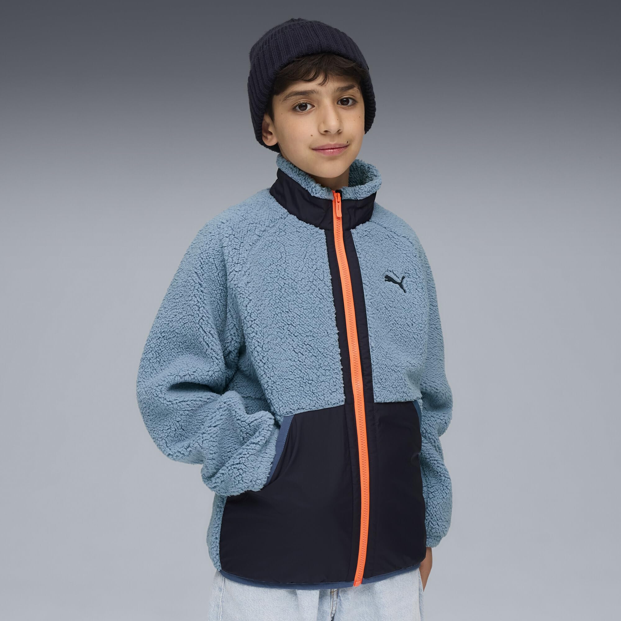 PUMA Hybrydowa kurtka Sherpa dla dzieci, unisex, 1 szt