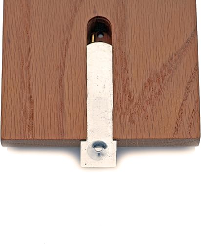 Miniatura 3 de WE Games Competition Cribbage Set - Tablero de 2 pistas de madera de roble macizo con clavijas de metal