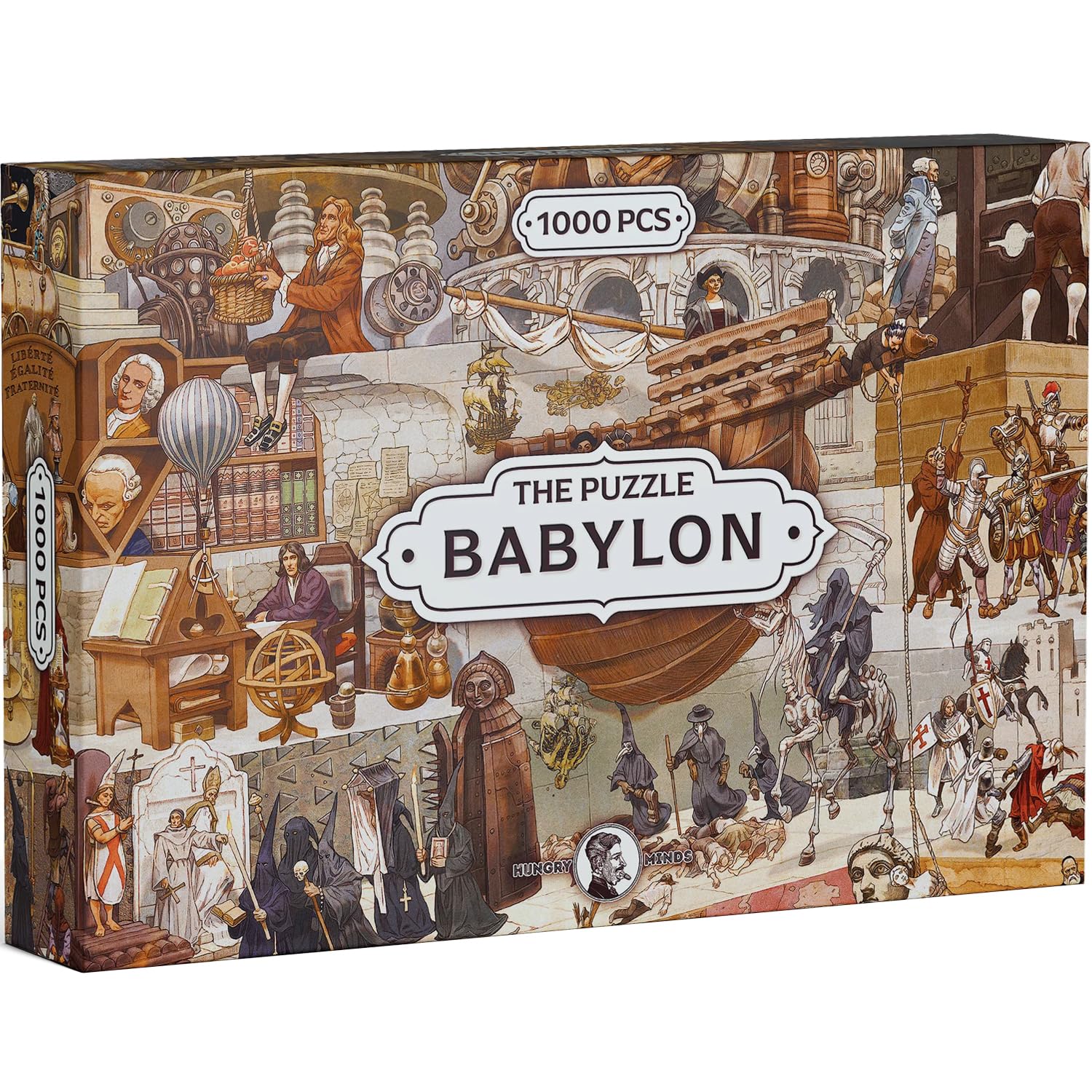 HUNGRY MINDS Babylon 1000 Piece Jigsaw Puzzle for Adults