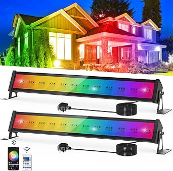 Willpower 50W RGB LED Flood Lights, Colorful Flood Light With Remote Control, Indoor Outdoor - View #10