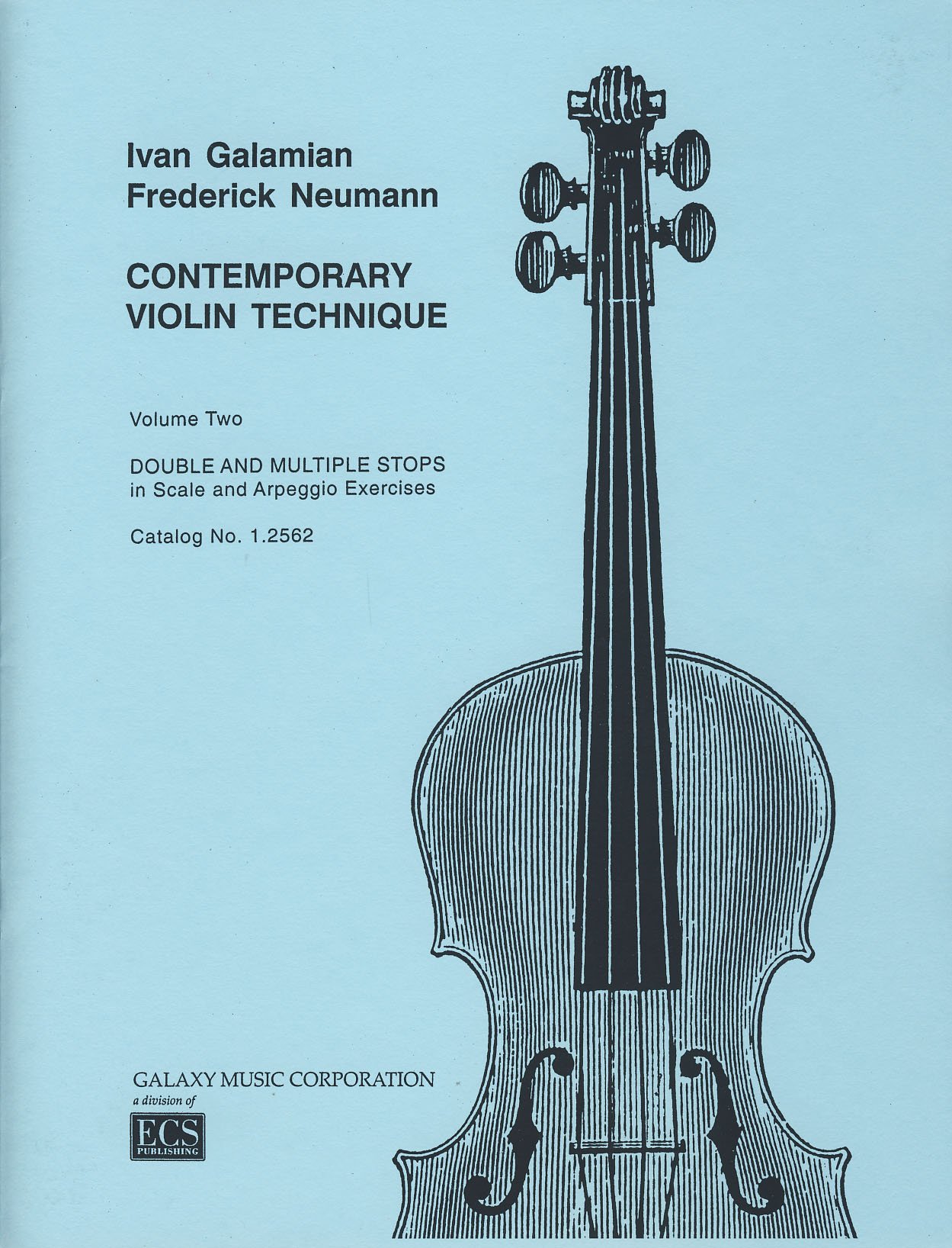GALAMIAN - Contemporary Violin Technique Vol.2 para Violin (Neumann)