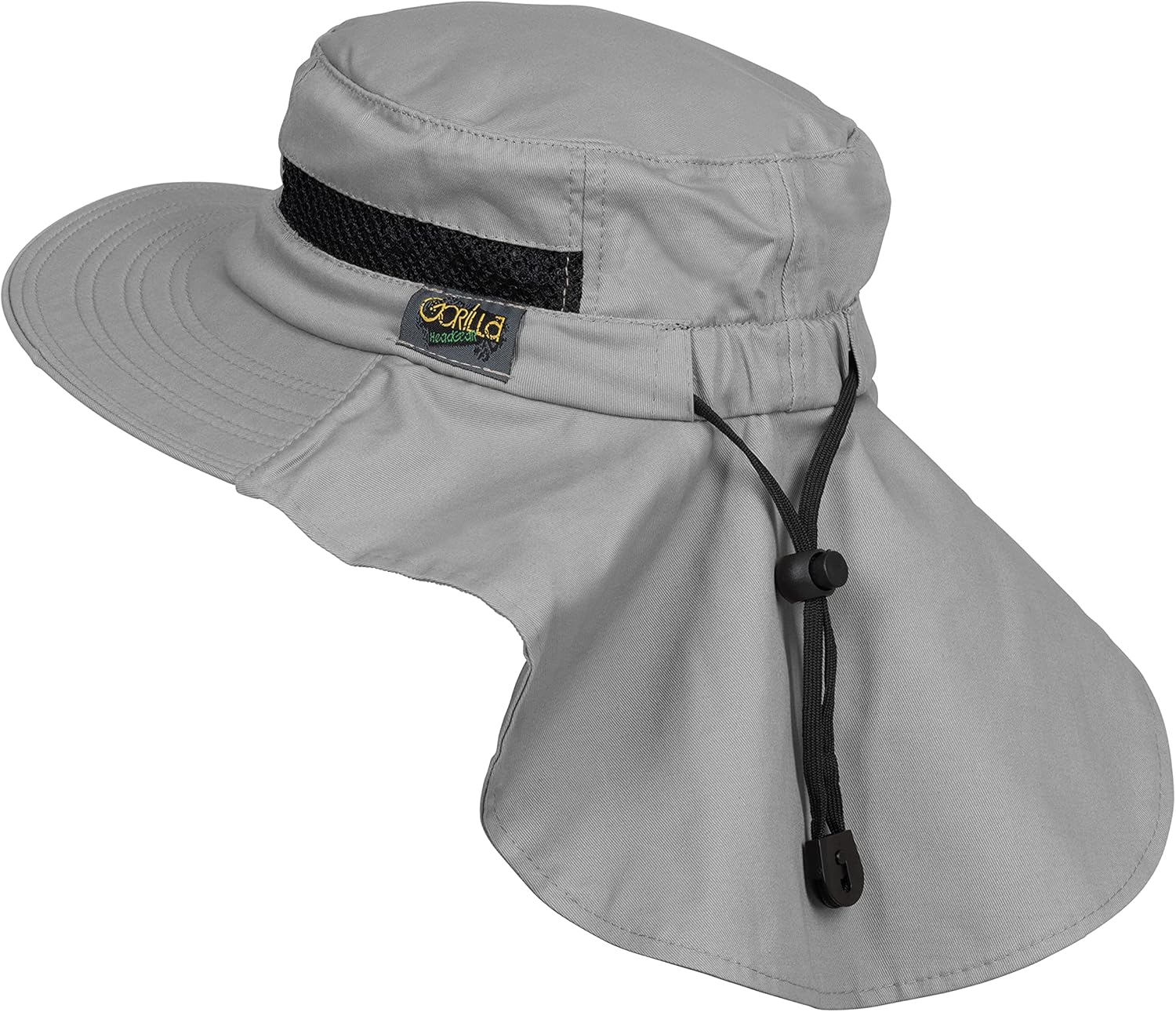 Outdoors Cotton Sun Hat, UPF 50+ Wide Brim Fishing Hat Medium