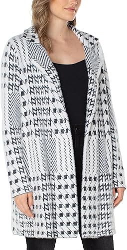 Liverpool Suéter Coatigan con frente abierto para mujer