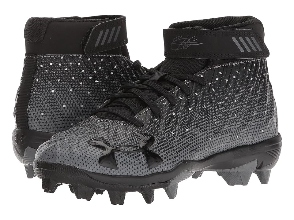 

Under Armour Kids Harper RM Jr. Baseball (Little Kid/Big Kid) (Black/Black) Kids Shoes