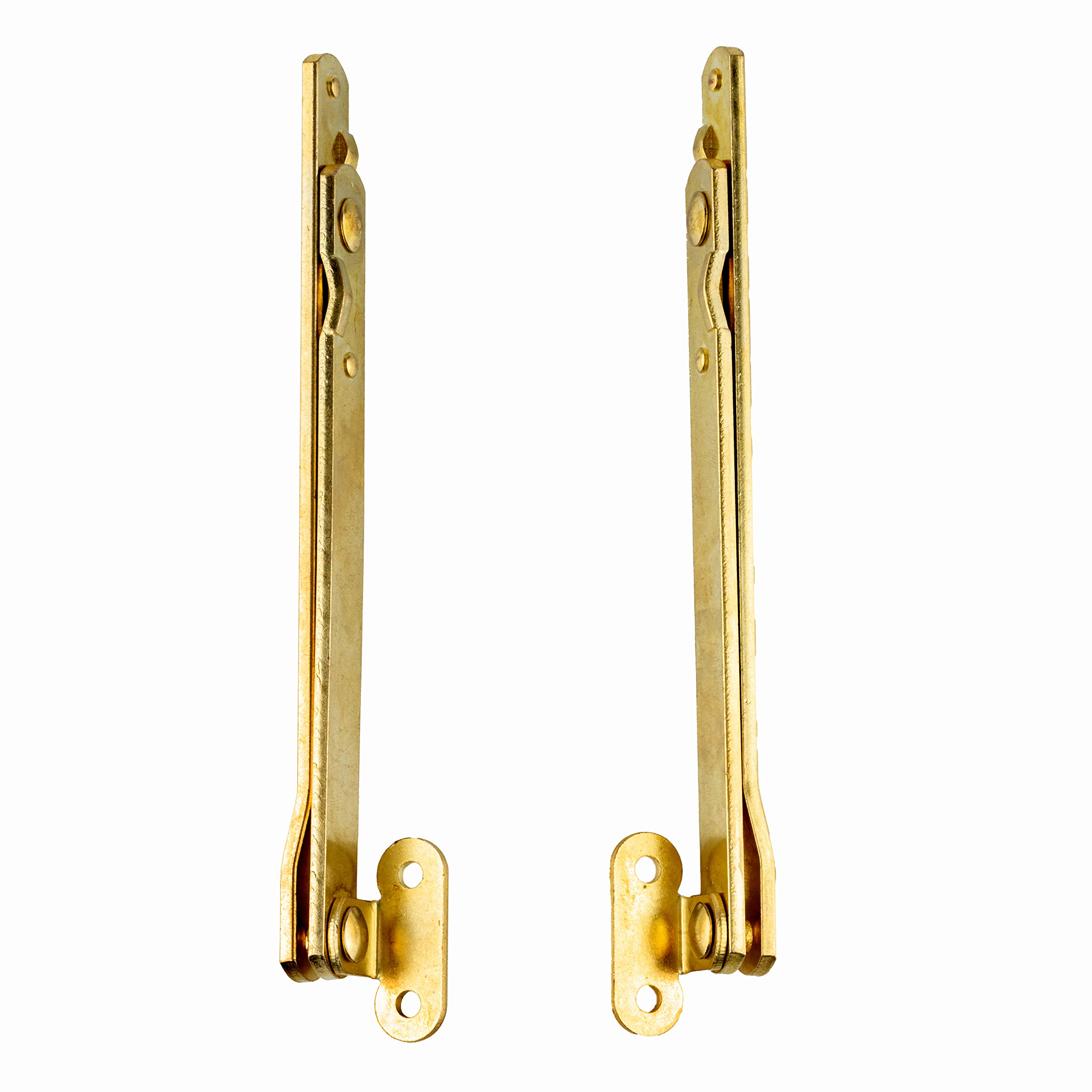 Heavy Duty Brass Plated Lid Stay, Gold** - Image 3