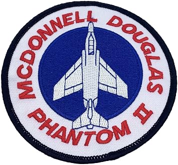 Mcdonnell Douglas F-4 Phantom Patch Hook and Loop, 4"
