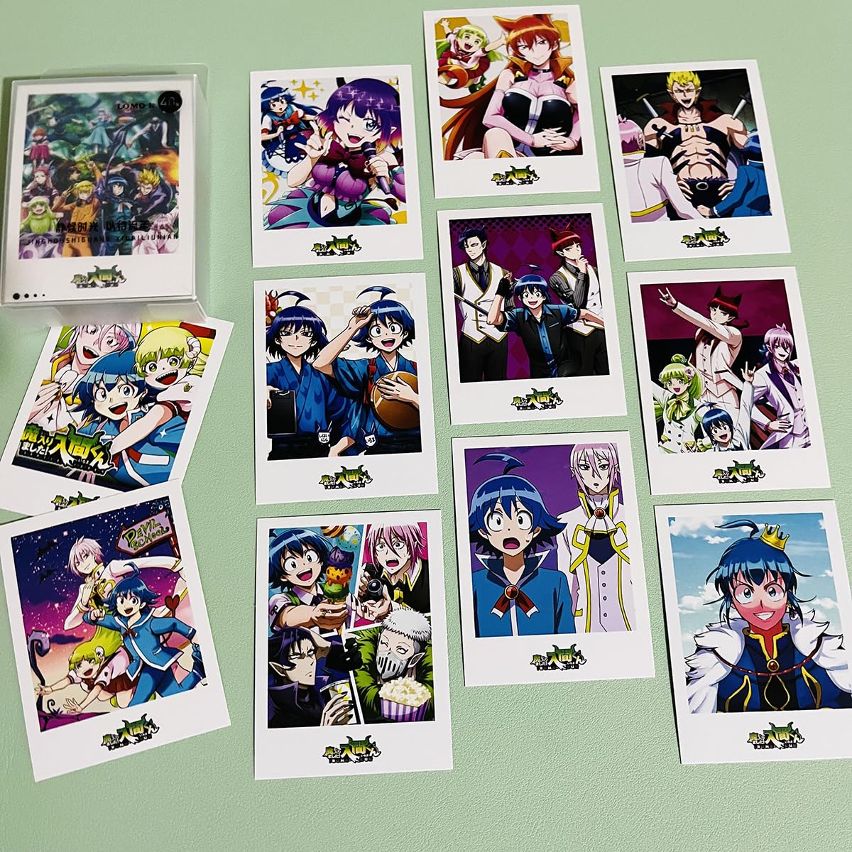 Amazon.co.jp: 魔入りました!入間くん LOMOカード 40枚 63×89mm 鈴木