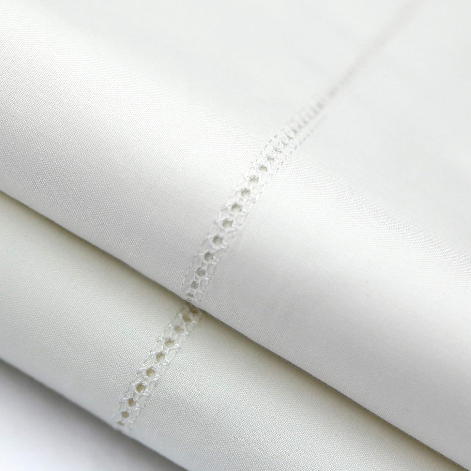 Authentic Crazy Deals MALOUF Italian 400 Thread Count Cotton Percale Sheets-100% Authentic Egyptian Cotton-Made in Italy-Split King-White