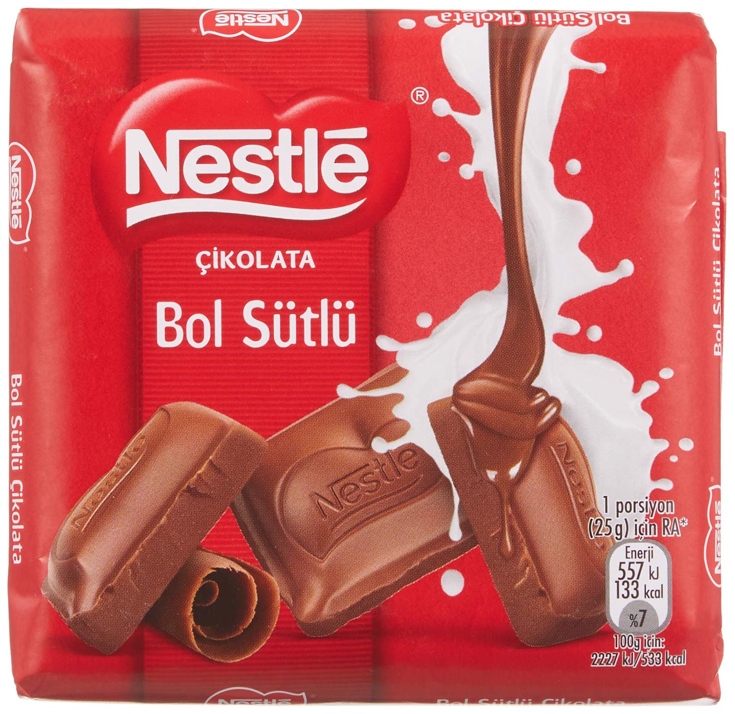 Nestle Bol Sütlü Çikolata 60 g