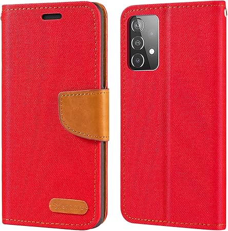 Samsung Galaxy A52 5G Case, Oxford Leather Wallet Case with Soft TPU Back  Cover Magnet Flip Case for Samsung Galaxy A52 4G: Amazon.co.uk: Electronics  \u0026 Photo