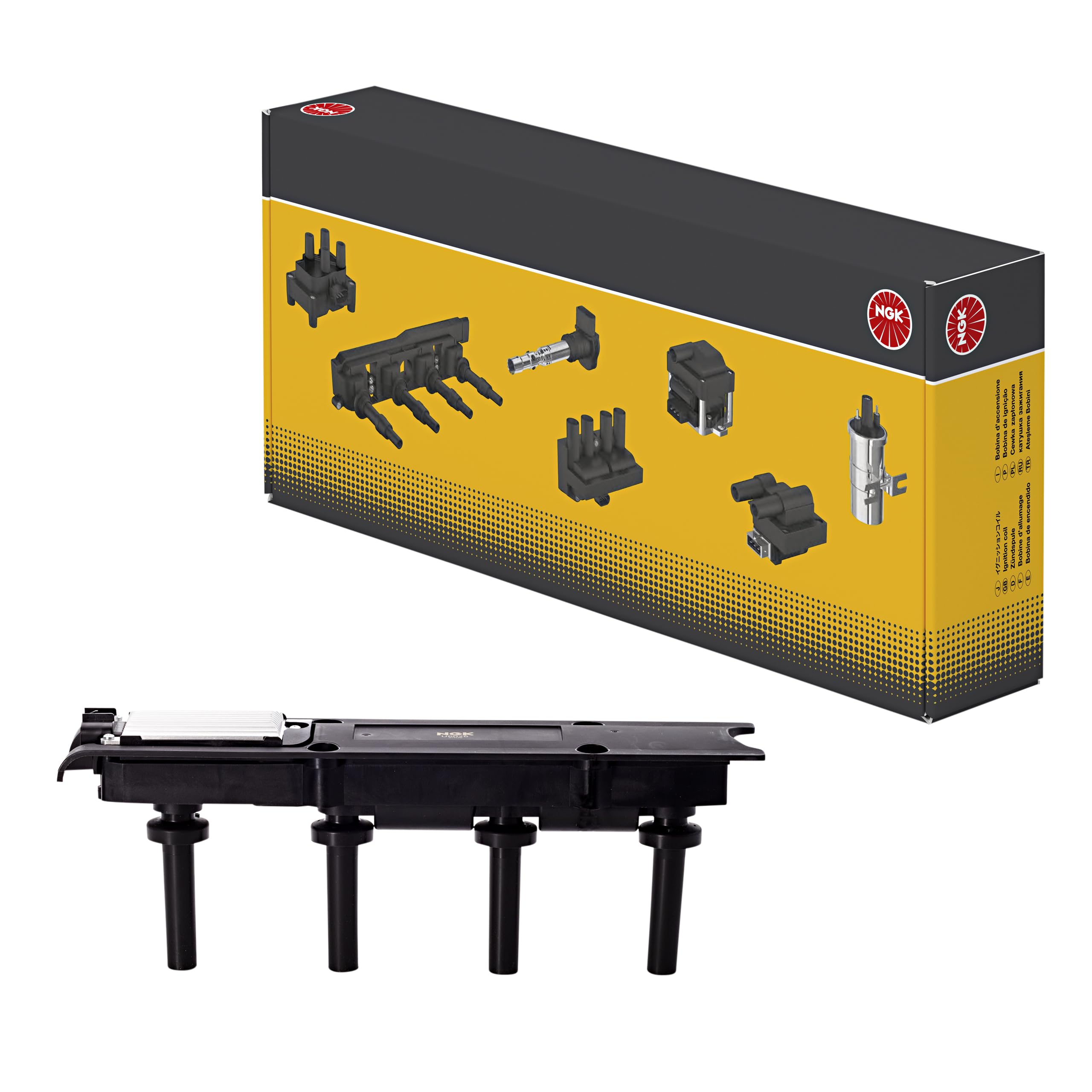 Ignition coil Connector Type SAE 48146 NGK for OPEL FIAT