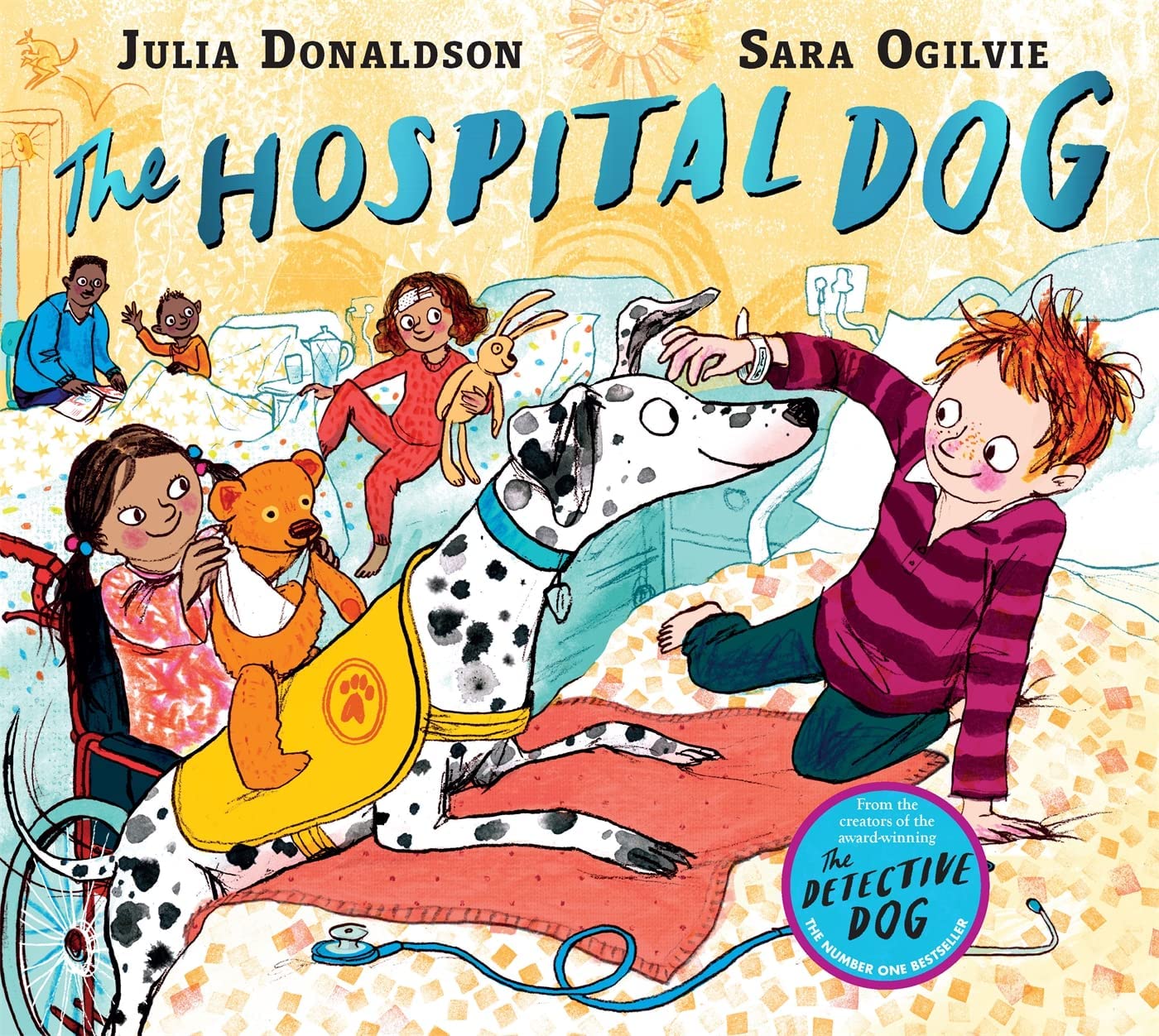 Julia Donaldson 2 Books Collection Set (The Hospital Dog & The Detective Dog) - Image 2