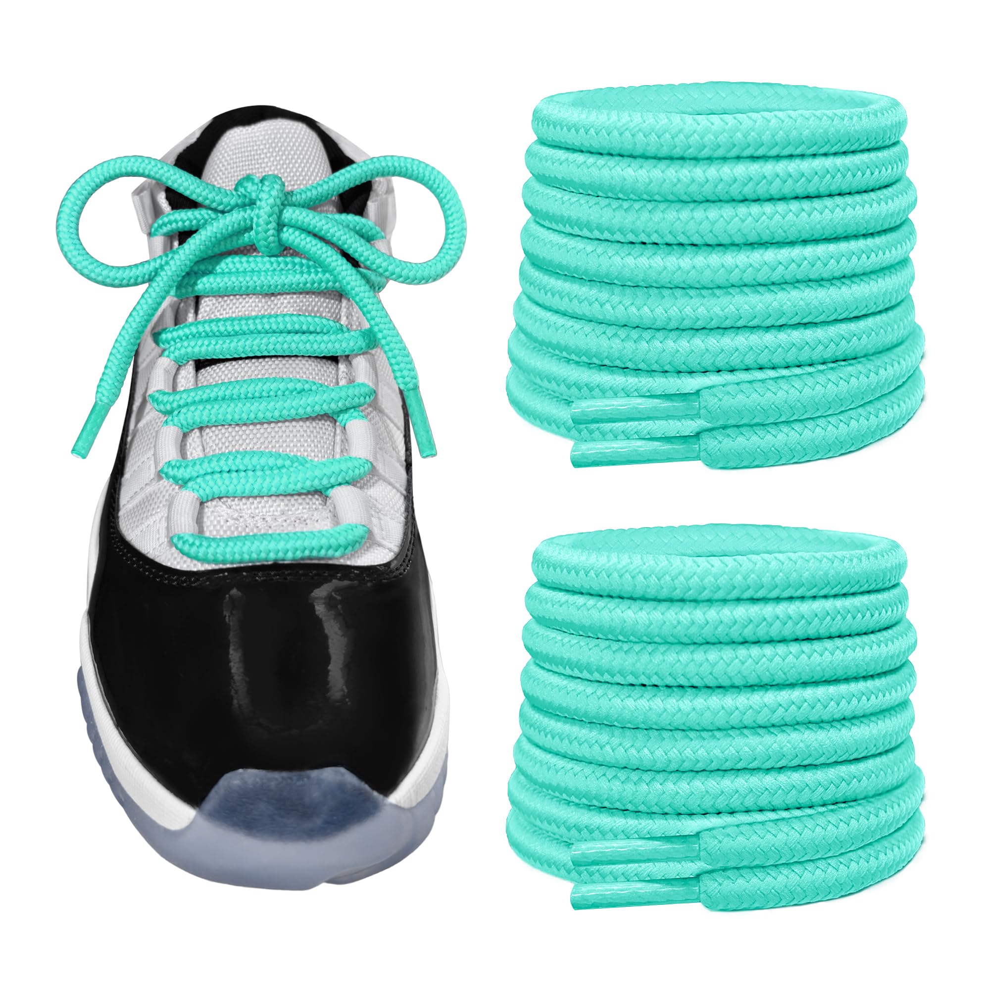 Round Rope Shoelaces for Air Jordan 11 Sneakers