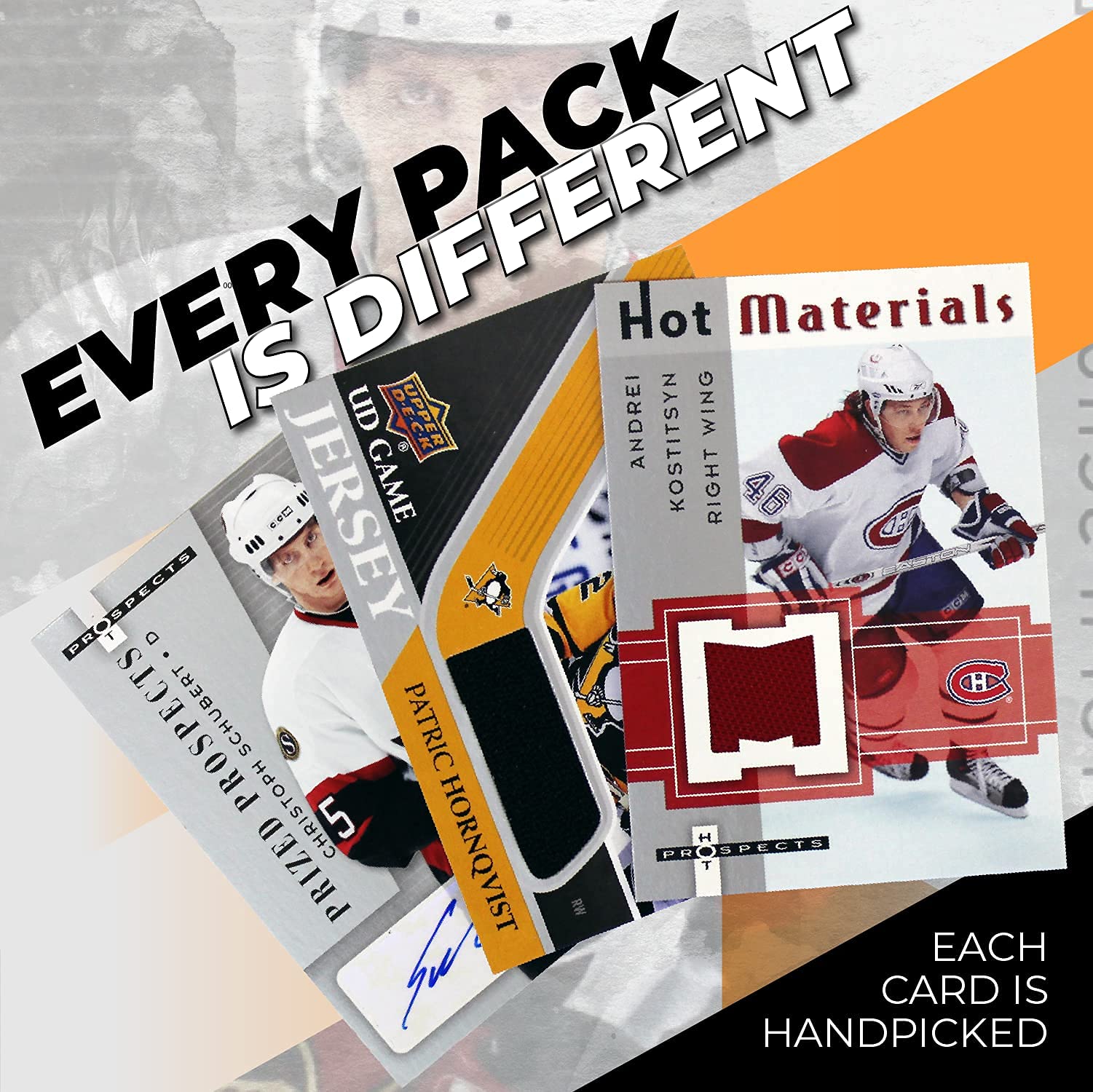 NHL Hockey Trading Cards Mega Pack | 100 NHL Sports Cards | 1