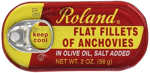 Roland Anchoas aceite de oliva plano 2 onzas