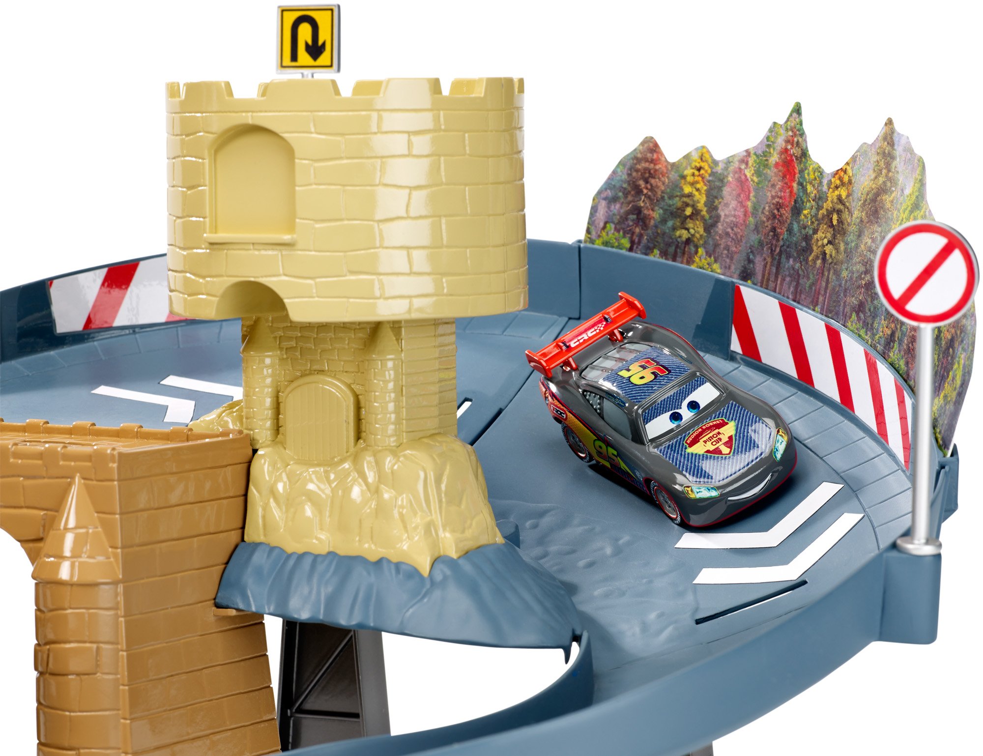 Disney/Pixar Cars Carbon Racers Double Lane Duel Track Set