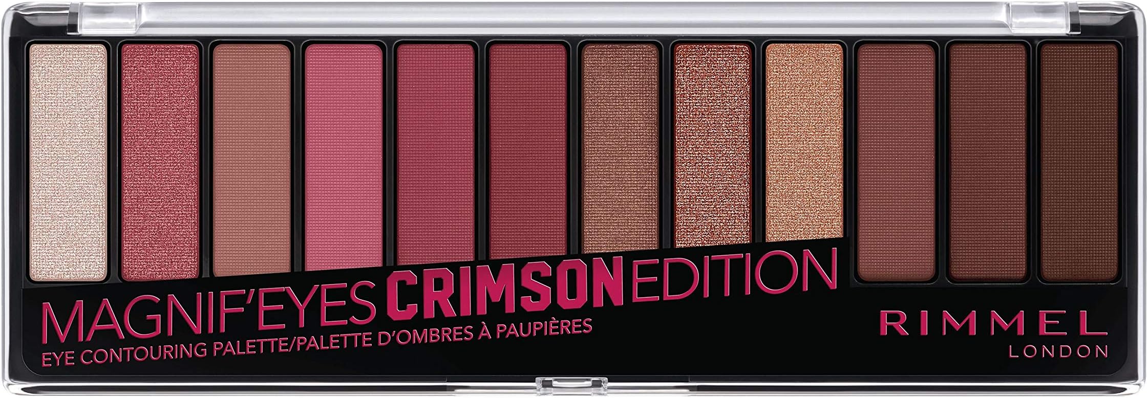 London Magnif'Eyes Eye Contouring Palette - Crimson Edition, 14.16 g ( .499 oz)