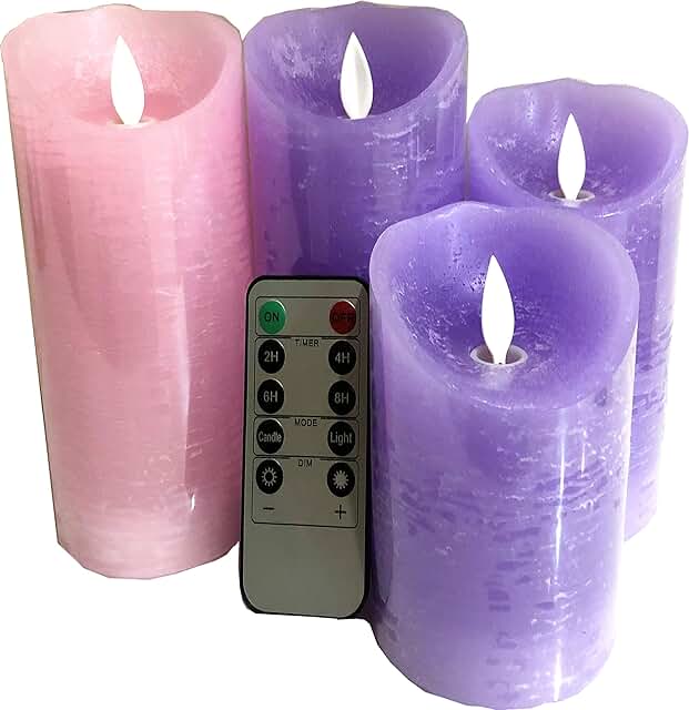 flameless advent candles
