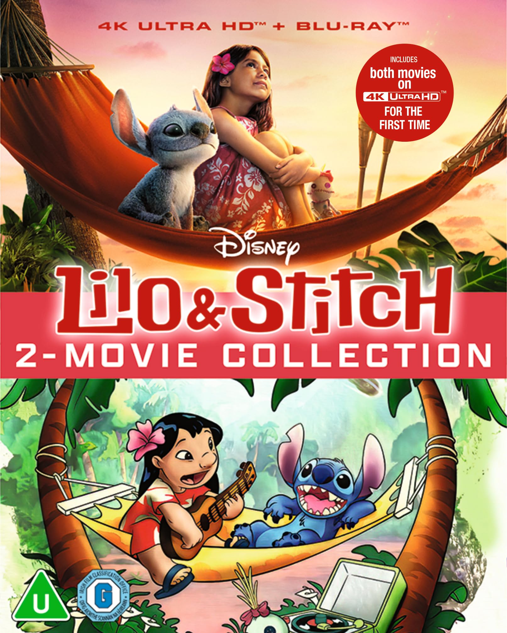 LILO & STITCH LA/ANI DOUBLE UHD BD [Blu-ray] [Region Free]