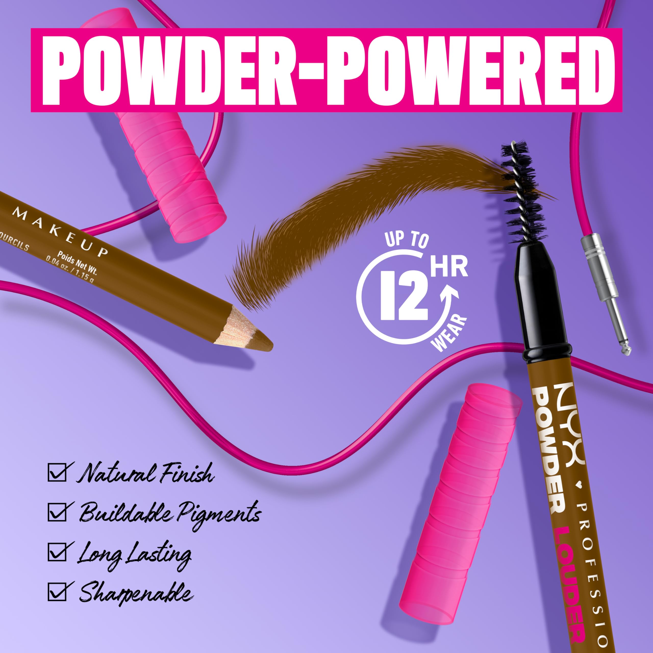 NYX Professional Makeup Brow Pencil Powder Louder 01 Blonde