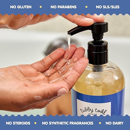 Miniatura 5 de TUBBY TODD 's Baby Body Wash & All Over Ungüento Eczema Set - Cuidado de la piel suave e hipoalergénico para recién nacidos y niños pequeños - 25