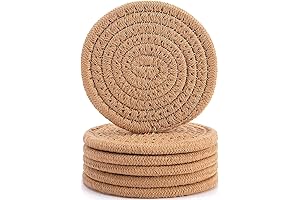 ABenkle 6 Pcs Coasters for Drinks - Super Absorbent Drink Coasters