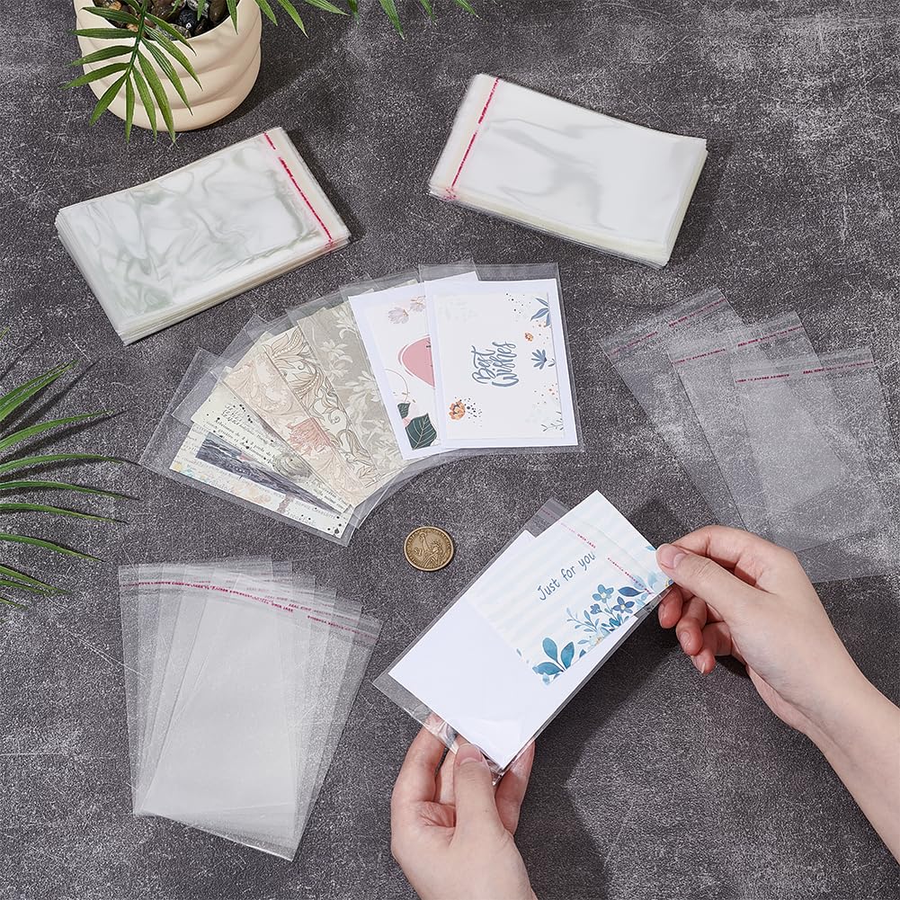 OLYCRAFT 300Pcs Graded Card Sleeves Resealable Team Bags for Trading Cards Baseball Sports Slabs Holders Plastic Slabs Protection for Card Football Baseball Gaming Sports Trading Cards - Image 3
