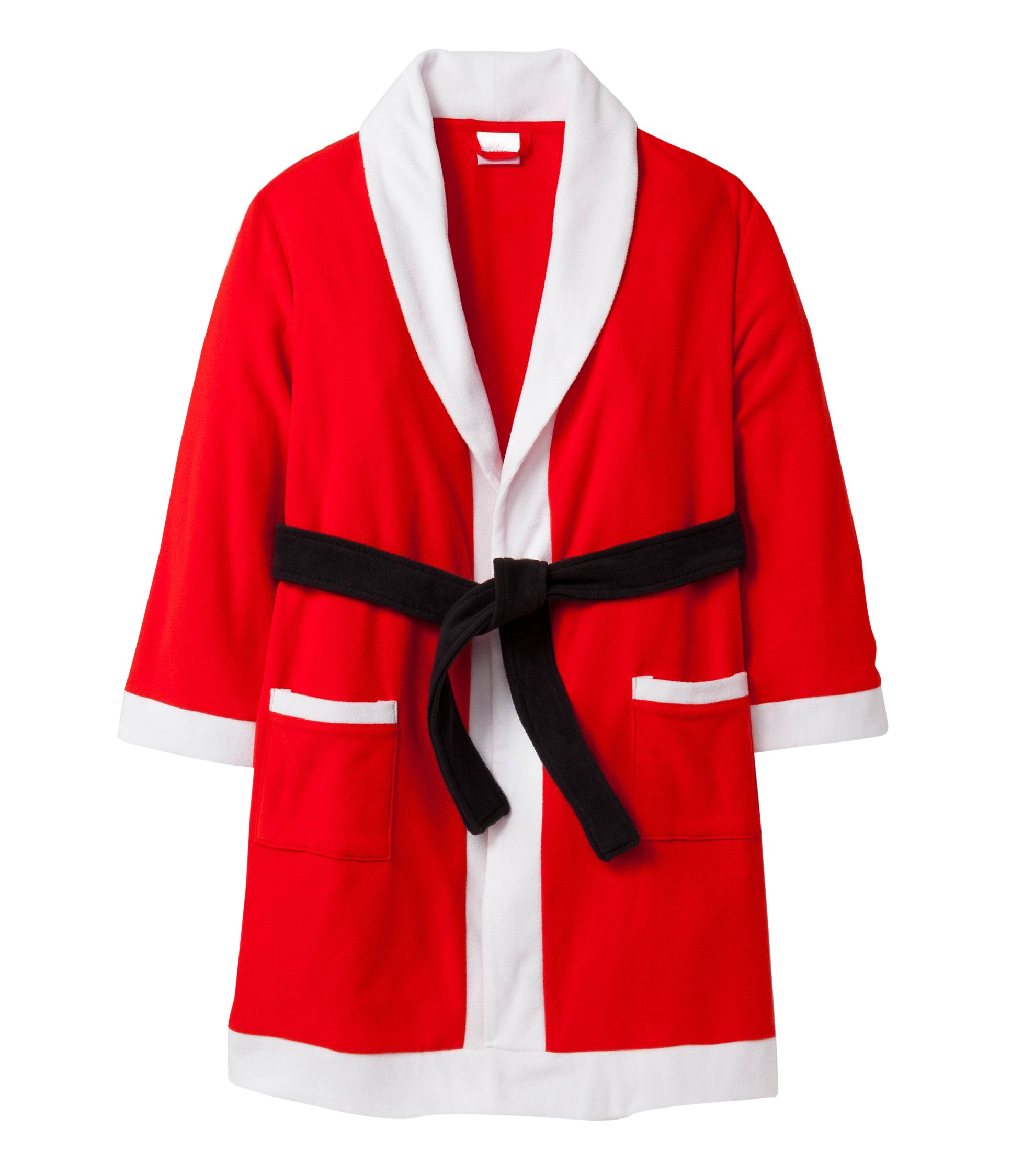Santa Christmas Kids Robe (Red, 6)